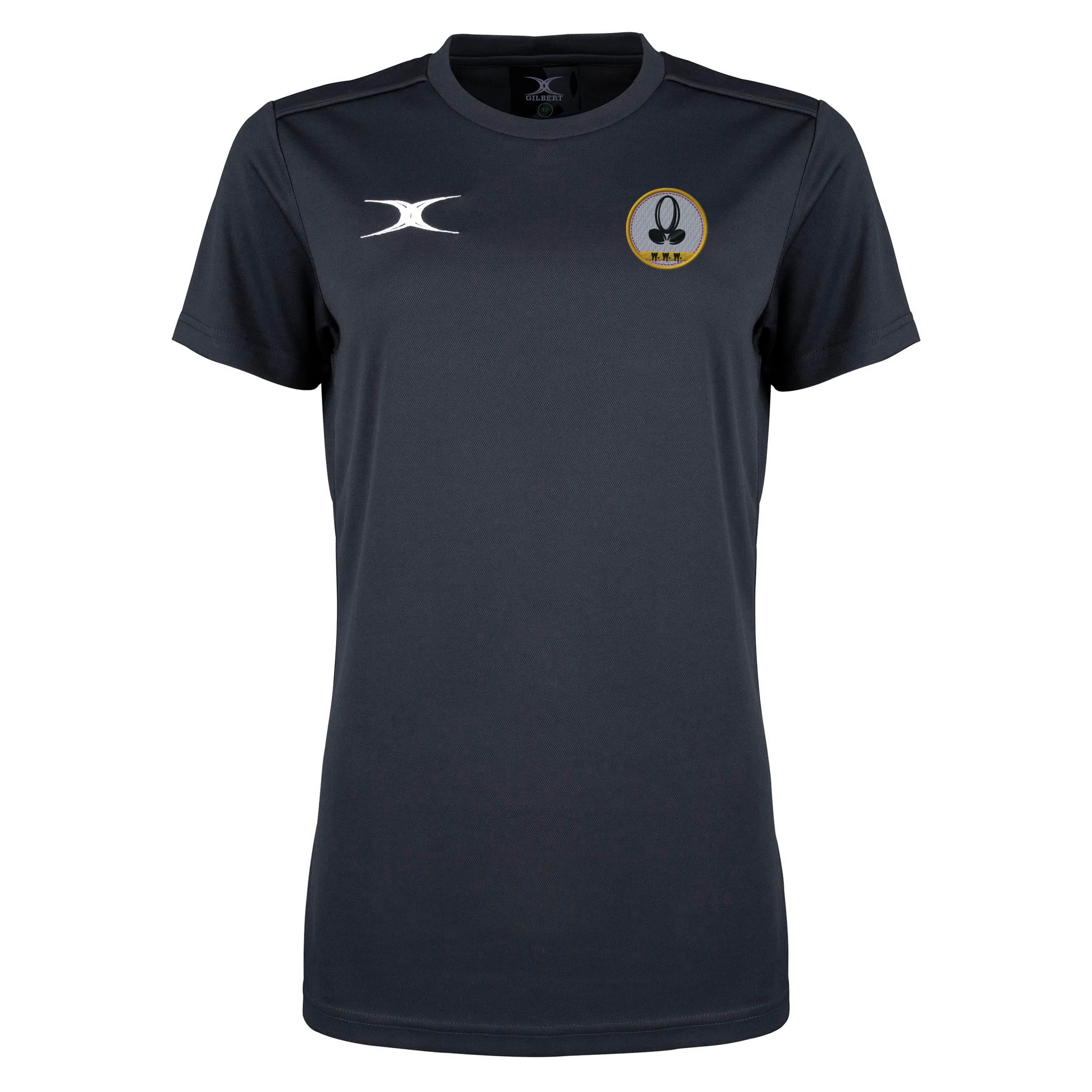 WWW Rugby Senior's Black Photon II S/S Tee Shirt