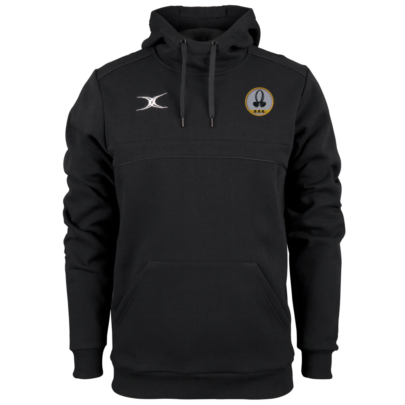 WWW Rugby Senior's Black Photon Mens Hoodie
