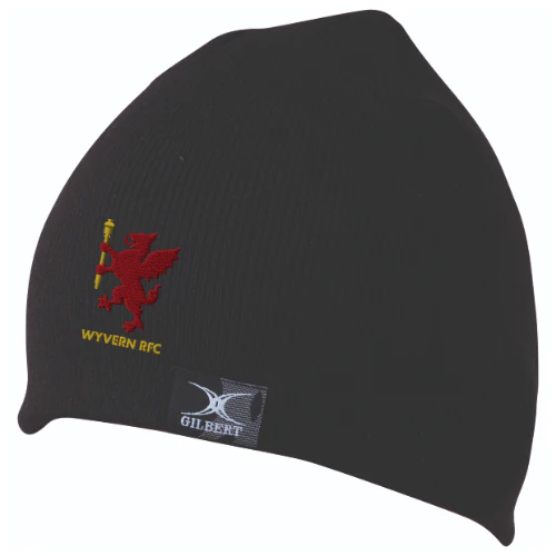 Wyvern RFC 's Black Beanie Hat-Adult