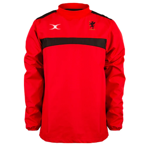 Wyvern RFC Senior's Red / Black Photon Mens Warm Up Jacket