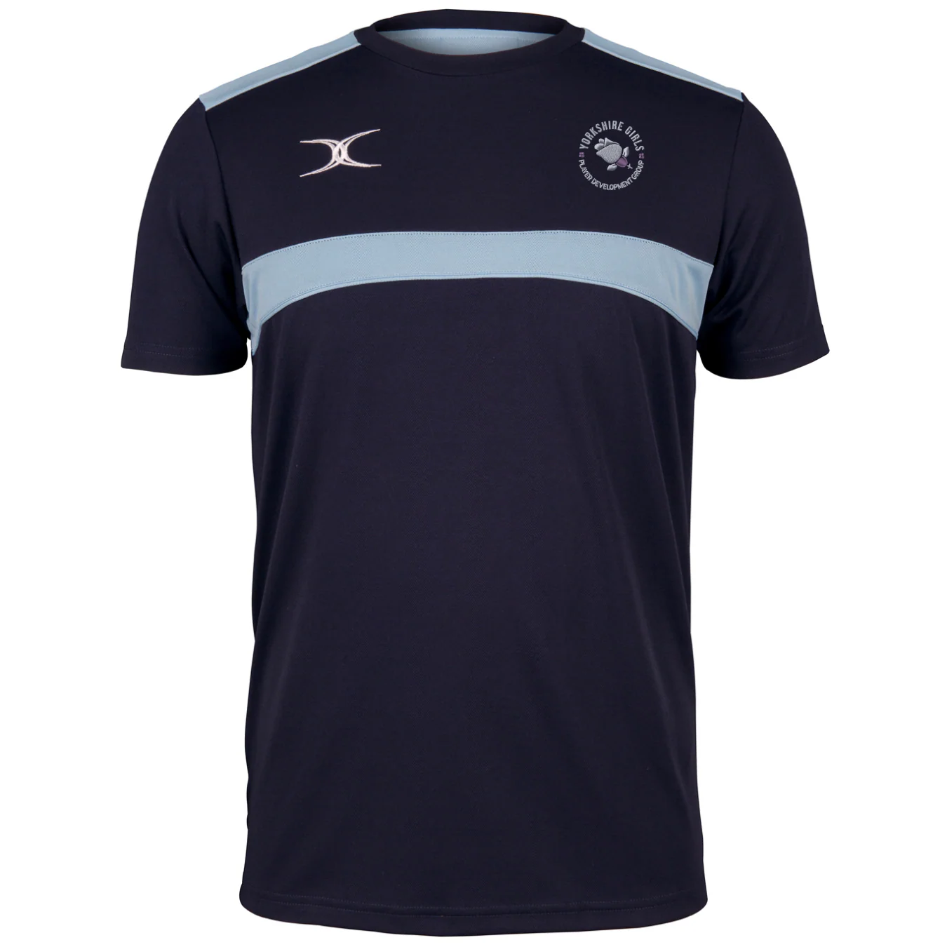 Yorkshire PDG Adult's Dark Navy / Sky Photon Mens Tee