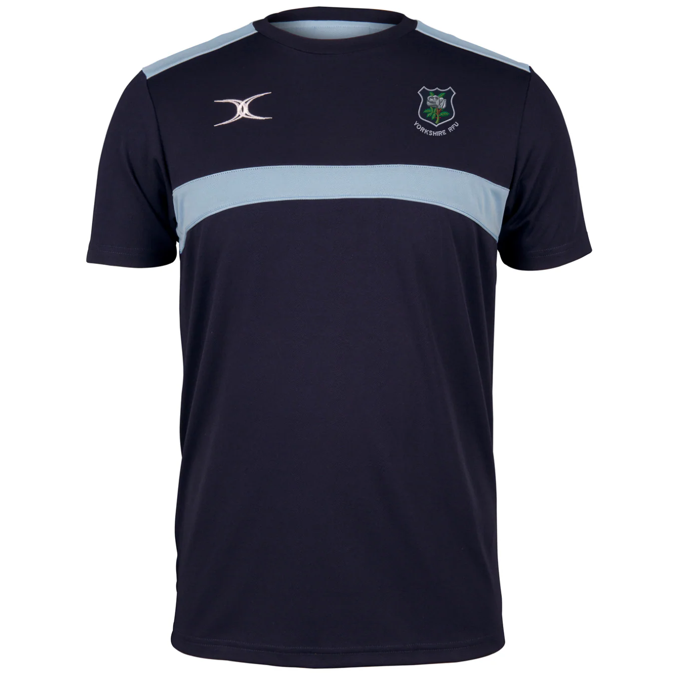 Yorkshire PDG Adult's Dark Navy / Sky Photon Mens Tee