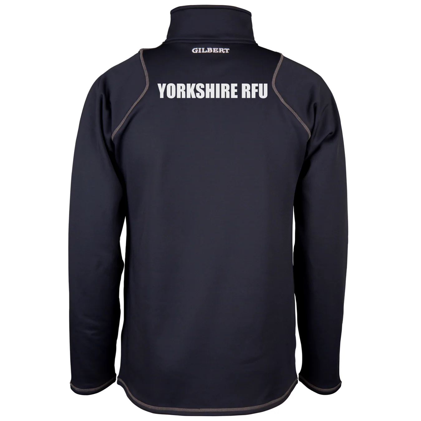 Yorkshire RFU Players/Coaches Adult's Dark Navy Quest 1/4 Zip Fleece - Image 2