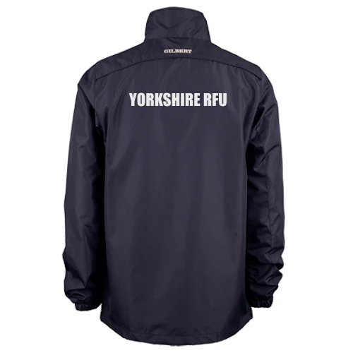 Yorkshire RFU Players/Coaches Child's Dark Navy Photon Mens 1/4 Zip Jacket Coahces - Image 2