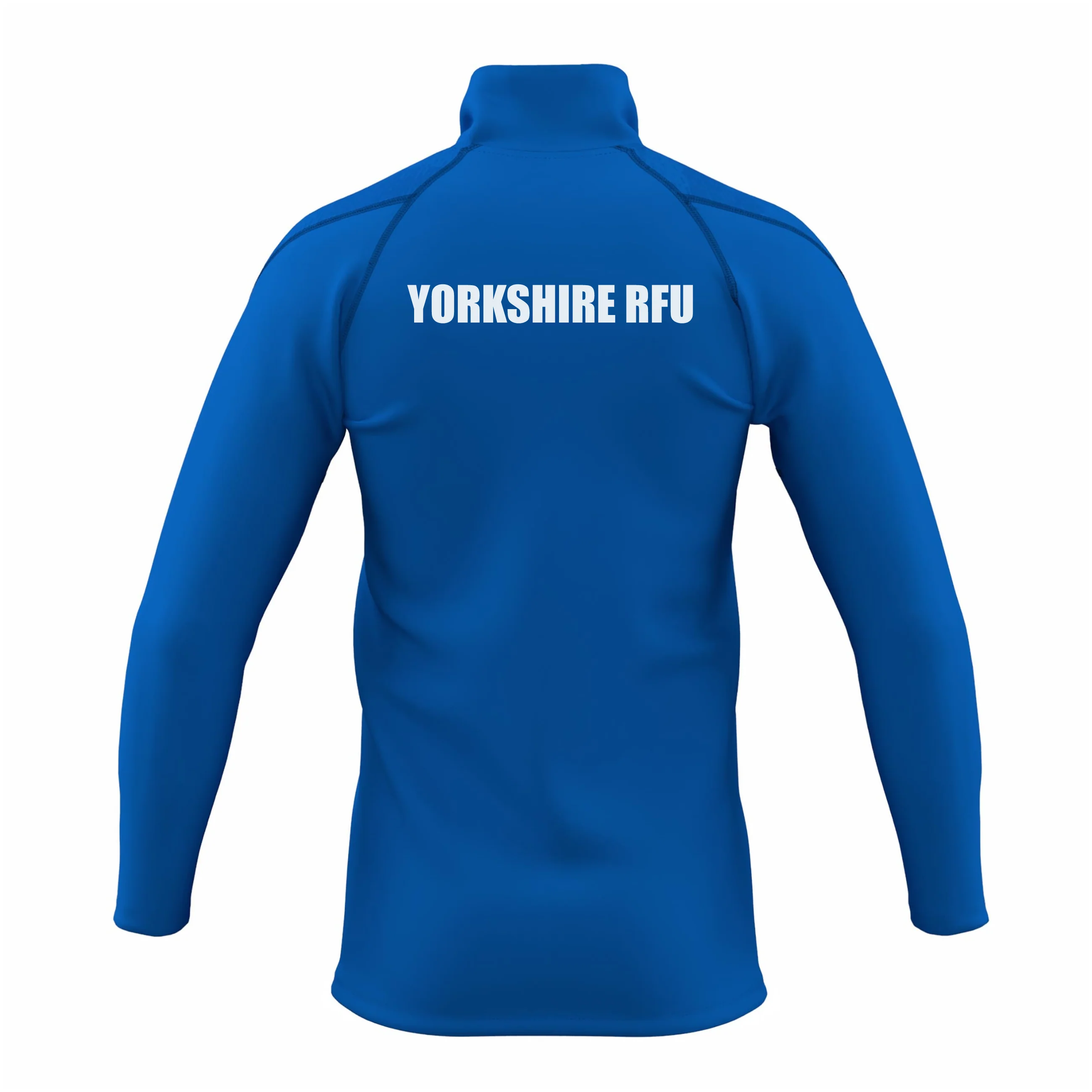 Yorkshire RFU Players/Coaches Senior's Royal GTS 1/4 Zip Fleece - Image 2
